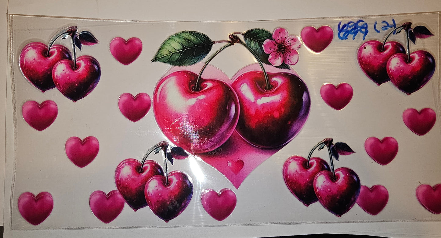 Strawberry, Cherries and Bows