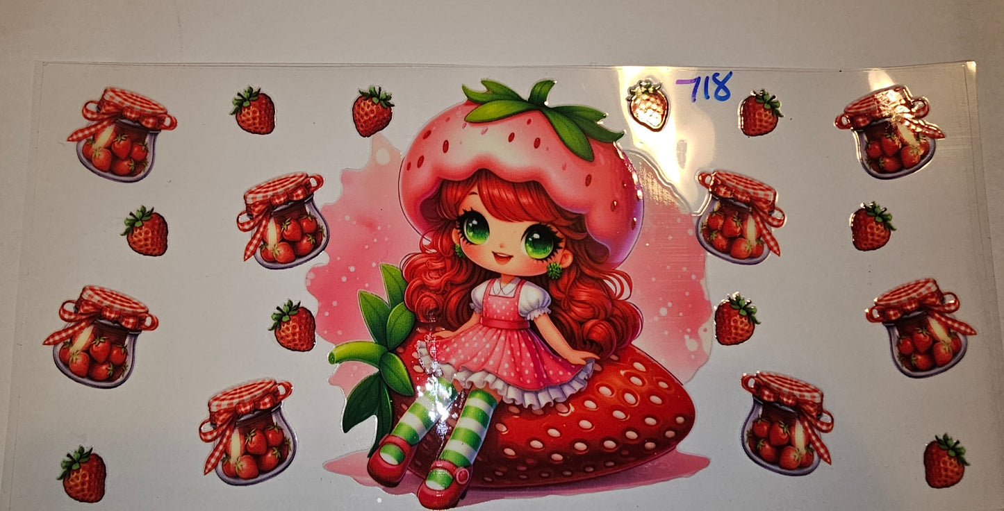 Strawberry, Cherries and Bows
