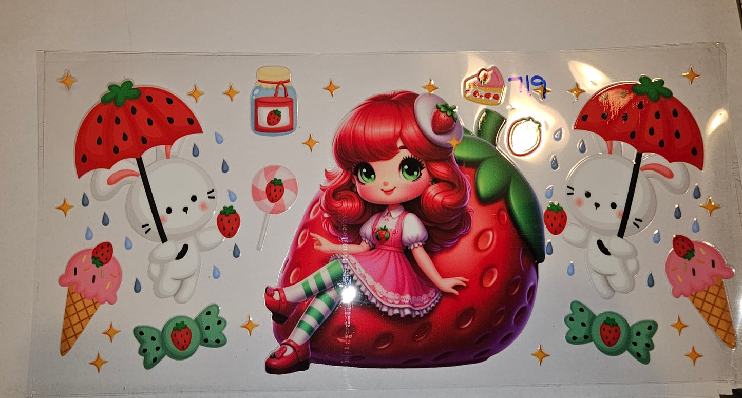Strawberry, Cherries and Bows