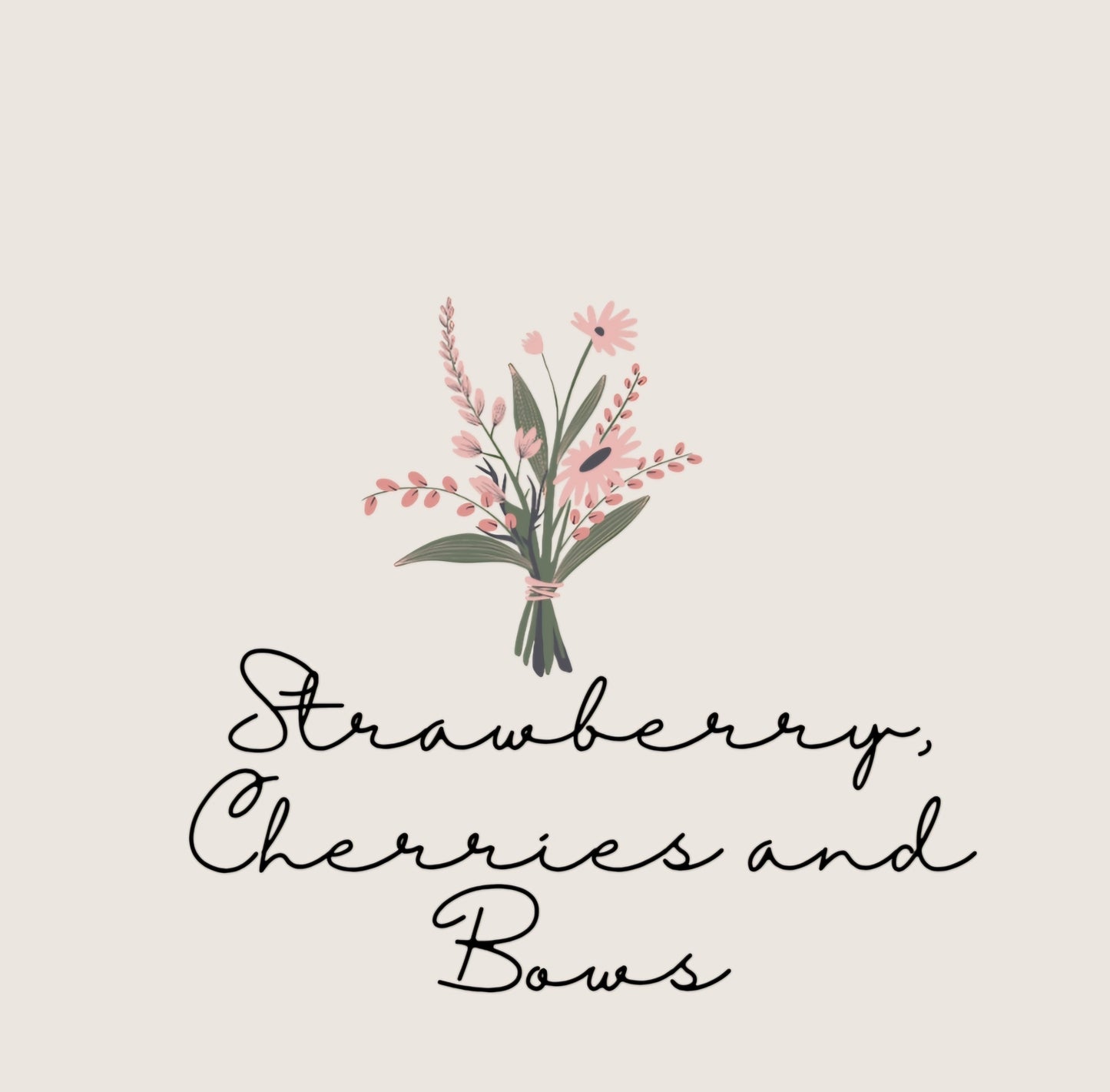 Strawberry, Cherries and Bows