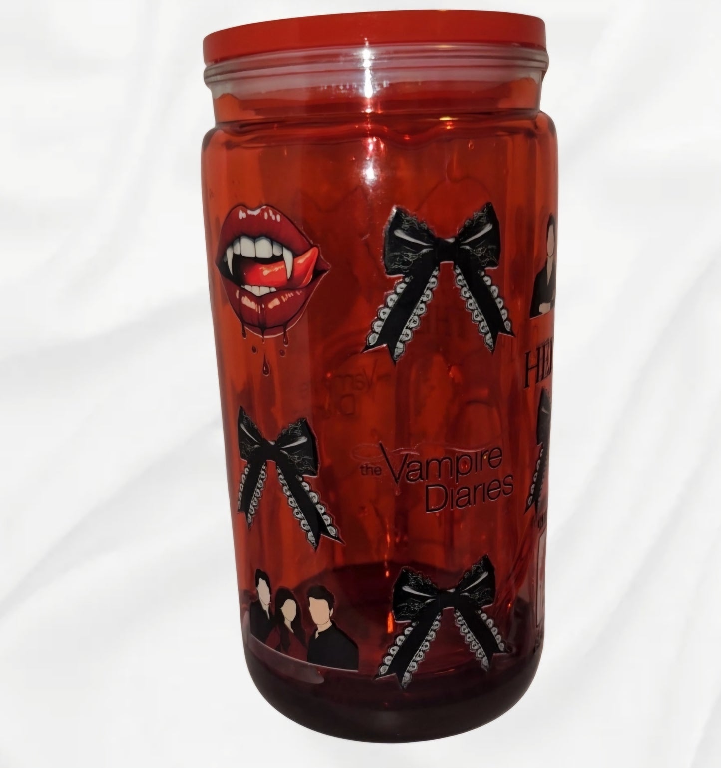 16 oz cup Vampire Diaries