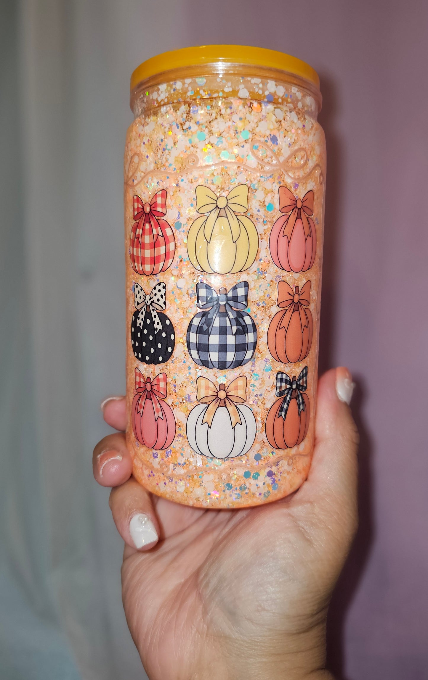 16oz Pumpkin patch Acrylic Cup